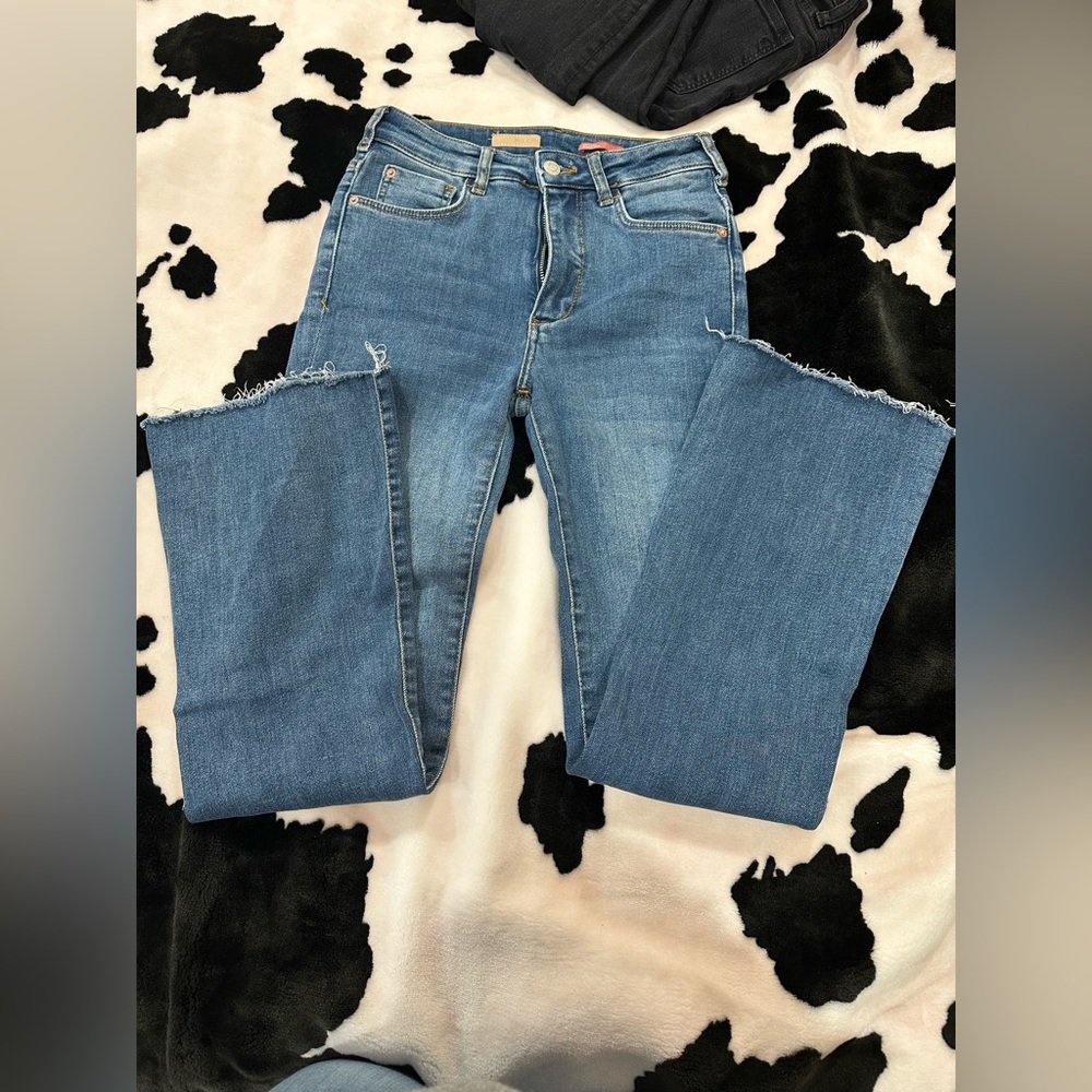 Classic Blue Straight Leg Women's Jeans